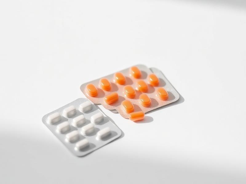 Blister packs of prescription tablets
